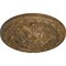 Ekena Millwork Acanthus Ceiling Medallion, Hand-Painted Rubbed Bronze, 11 3/8"OD x 2"P CM11ACRZS - alternate 5